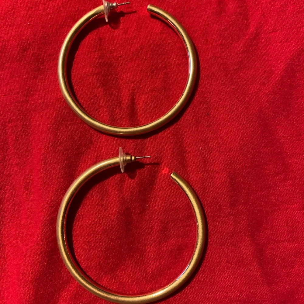 Gold Hoop Earrings